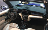 Facelifted Mini cabrio interior