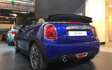 Facelifted Mini cabrio rear