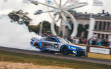 Le Mans Nascar burnout Goodwood JH