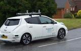 Nissan Leaf side Nissan Leaf side