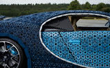 Bugatti Chiron lifesize Lego model