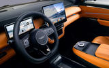 LEVC L380 steering wheel and infotainment