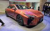 Lexus ES EV 500e front 3:4