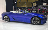 Lexus LC500 Convertible at the LA motor show