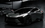 Lexus LF ZC concept in garage
