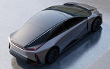 Lexus LF ZC concept top down in light