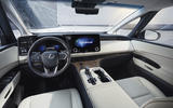 Lexus LM interior white