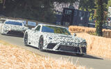 Lexus Toyota GR test mule goodwood front 2