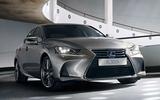 Facelifted Lexus IS