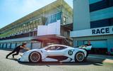 Brabham BT62 driven at Silverstone
