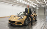 Lotus Elise Cup 260 and Clive Chapman