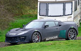 Lotus Esprit mule 2020 spy images - nose