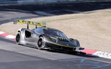 Lotus prototype on track cornering right 3