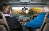 Roger Crathorne guides the S1 around Eastnor