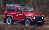 Land Rover Defender V8 driven
