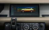 Land Rover Defender interior