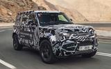 Land Rover Defender testing with Red Cross in Dubai