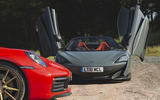 McLaren 600LT Spider with Porsche 911