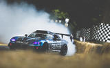 Goodwood festival of speed 2018 - tyre smoke
