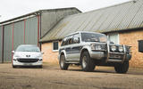 Mitsubishi Pajero and Peugeot 207