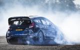 Co-driving in the Ford Fiesta R5 with Elfyn Evans, British rally champion