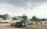 Celebrating 70 years of Land Rover up the Goodwood hill