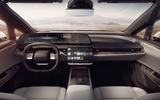 Lucid Gravity white interior Lucid Gravity white interior