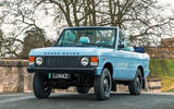 Lunaz electric Range Rover Safari front three quarter static
