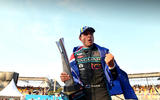 Mitch Evans and Jakarta Formula E trophy