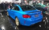 BMW M2 CS rear three quarter