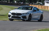 BMW M8 dynamic debut at Goodwood
