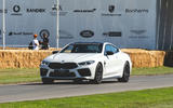 BMW M8 dynamic debut at Goodwood