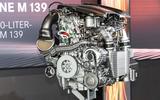 Mercedes-AMG's 2.0-litre M139 engine