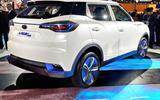 New Delhi Auto Expo 2020 - Mahindra eXUV300 rear New Delhi Auto Expo 2020 - Mahindra eXUV300 rear