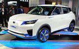 New Delhi Auto Expo 2020 - Mahindra eXUV300 front New Delhi Auto Expo 2020 - Mahindra eXUV300 front