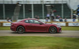 Updated Maserati GranTurismo and GranCabrio run at Goodwood