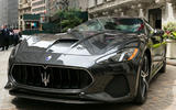 Updated Maserati GranTurismo and GranCabrio run at Goodwood