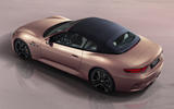 Maserati Grancabrio Folgore roof up top down view Maserati Grancabrio Folgore roof up top down view