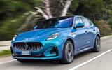 Maserati Grecale Folgore front three quarter