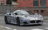 Maserati MC20 spy photos - front right Maserati MC20 spy photos - front right