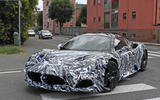 Maserati MC20 spy photos - front Maserati MC20 spy photos - front