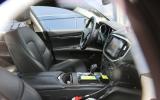 Maserati Levante interior spy photo