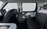 Maxus eTerron9 rear seats