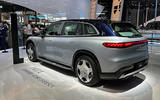Maybach EQS SUV front rear angle Maybach EQS SUV front rear angle