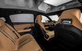 Mazda 6e 2026 interior rear Mazda 6e 2026 interior rear