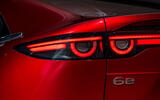 Mazda 6e 2026 rear light detail Mazda 6e 2026 rear light detail