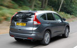 Mazda CR V Mk4 rear quarter driving Mazda CR V Mk4 rear quarter driving