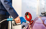 Mazda MX-5 filling up fuel