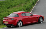 Mazda RX 8 rear three quarter