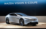 Mazda Vision X Coupe front quarter Mazda Vision X Coupe front quarter